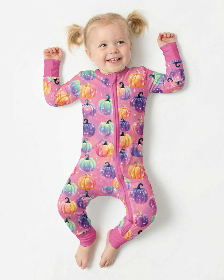 Enchanted Pumpkin Patch Bamboo Convertible Zippy
