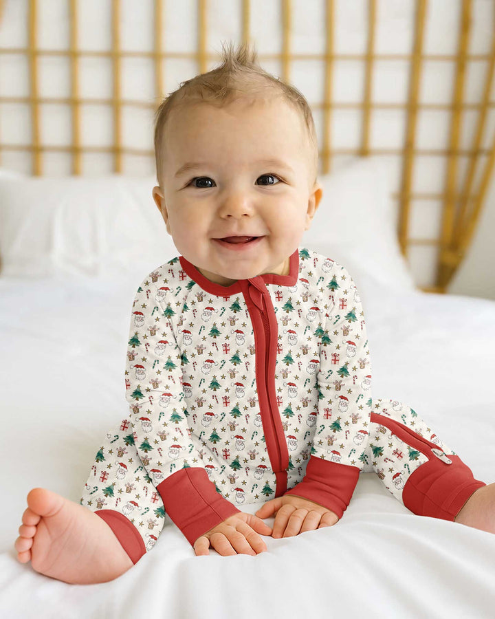 Gerippte Babykleidung mit individuellem Foto - Weich &amp; Skizzenhaft