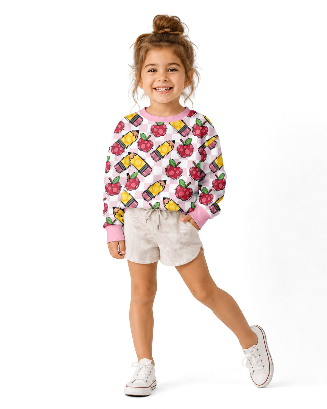 Sweatshirt mit Rundhalsausschnitt aus Bambusfaser