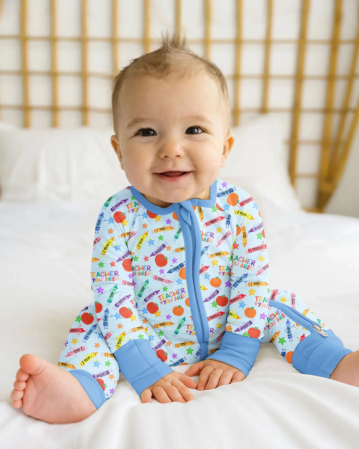Gerippte Babykleidung mit individuellem Foto - Weich &amp; Skizzenhaft