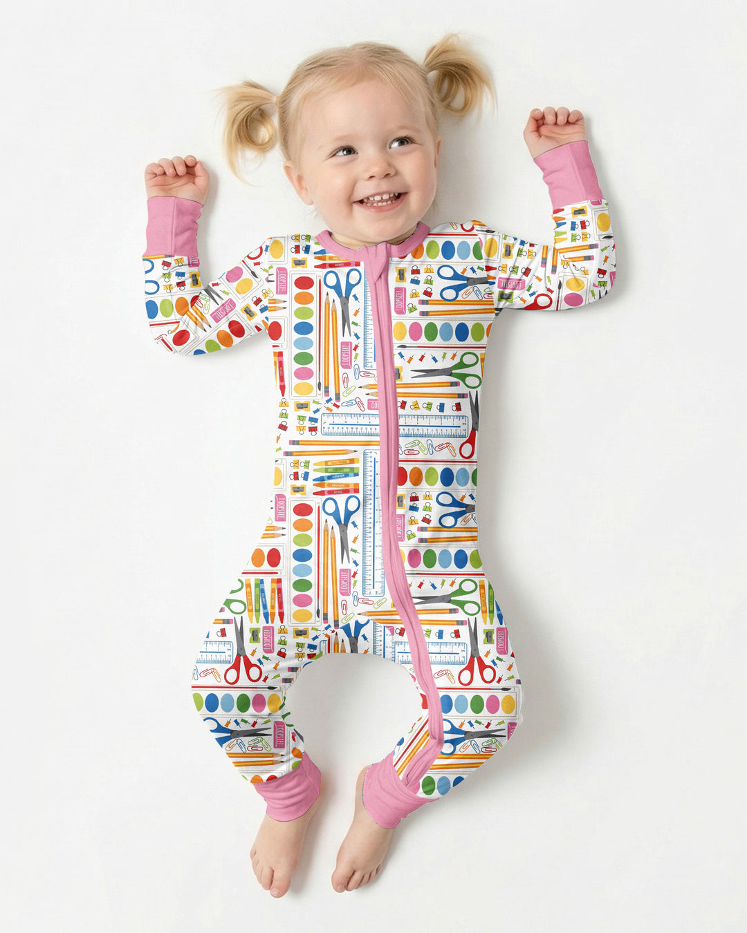 Gerippte Babykleidung mit individuellem Foto - Weich &amp; Skizzenhaft