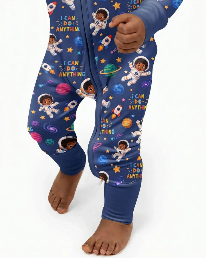Gerippte Babykleidung mit individuellem Foto - Weich &amp; Skizzenhaft