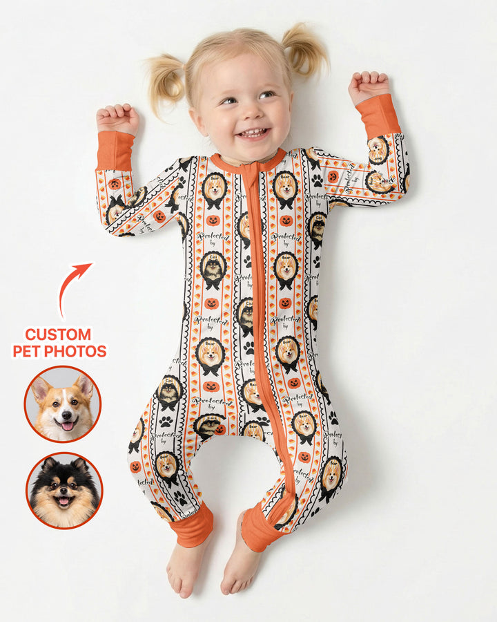 Gerippte Babykleidung mit individuellem Foto - Weich &amp; Skizzenhaft