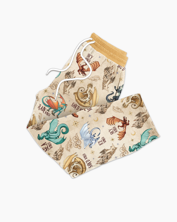 Elemental Dragons Bamboo Men's Pajama Set