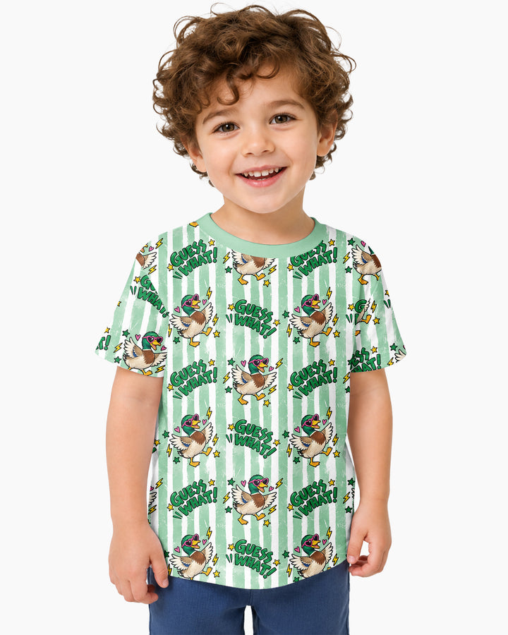 Guess What Mallard Butt Bamboo Crewneck T-Shirt