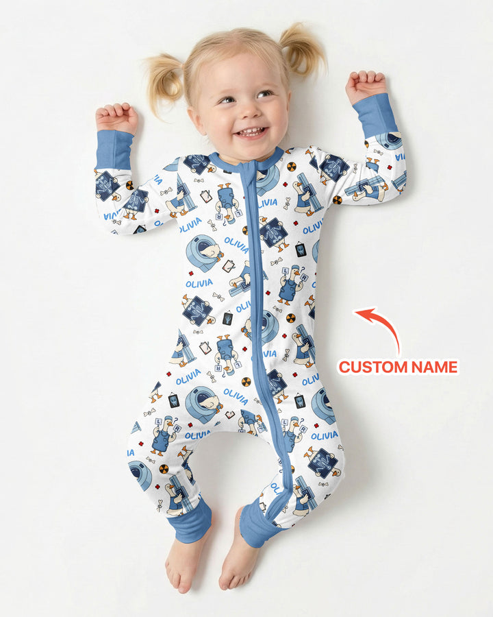 Gerippte Babykleidung mit individuellem Foto - Weich &amp; Skizzenhaft