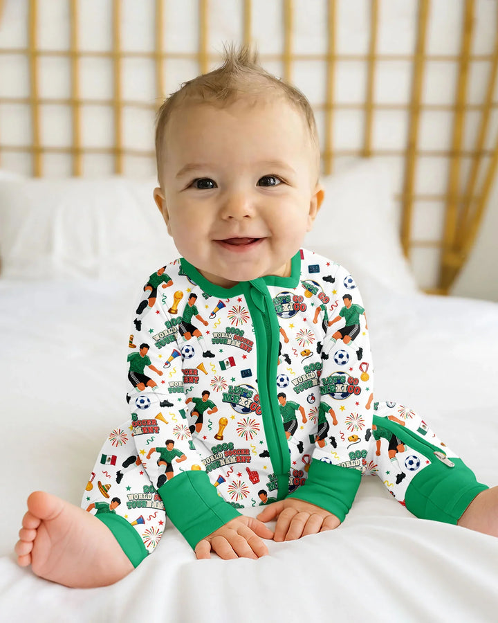 Gerippte Babykleidung mit individuellem Foto - Weich &amp; Skizzenhaft