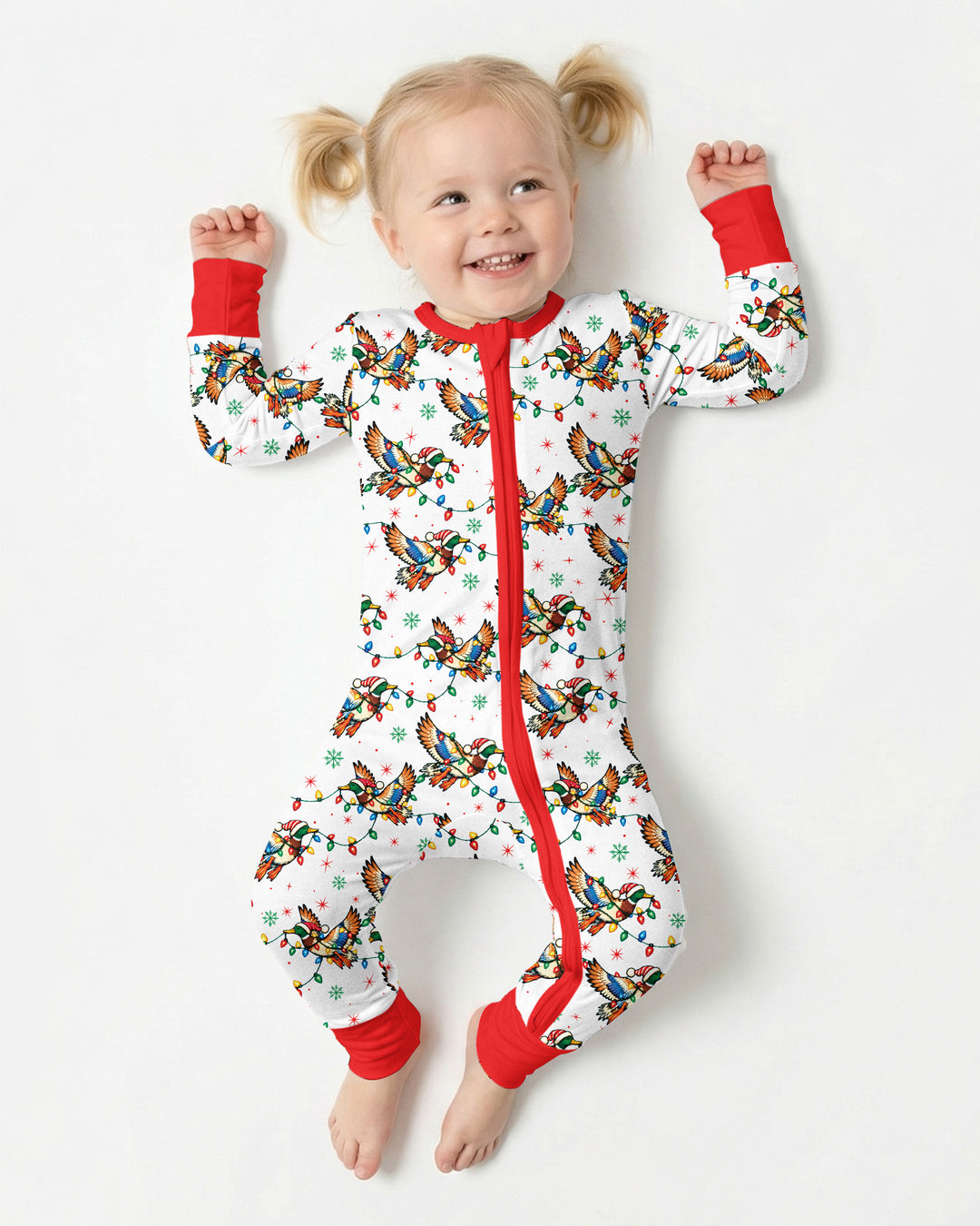Preppy Christmas Mallard Duck Bamboo Convertible Zippy