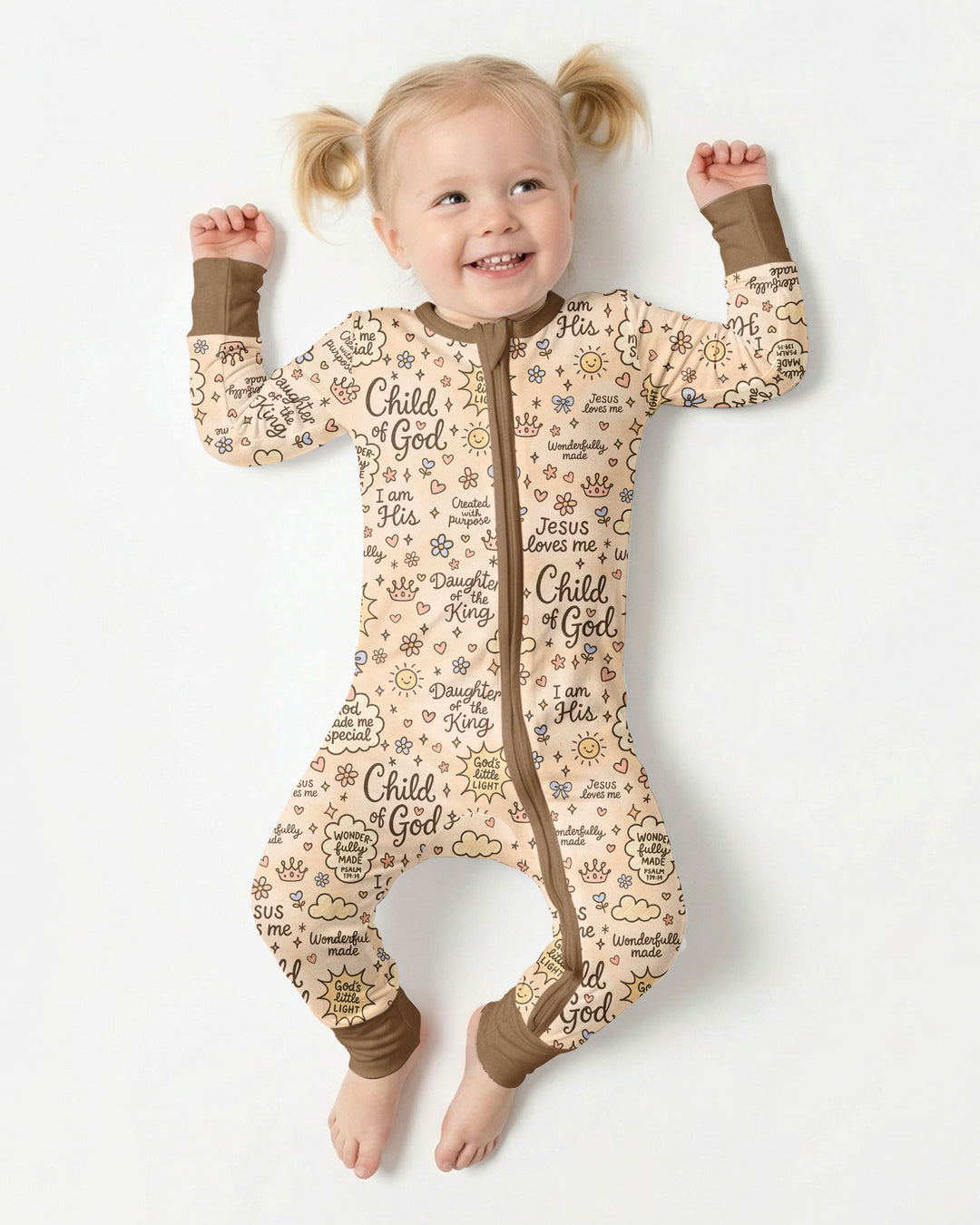 Child Of God Jesus Loves Me Bamboo Convertible Zippy
