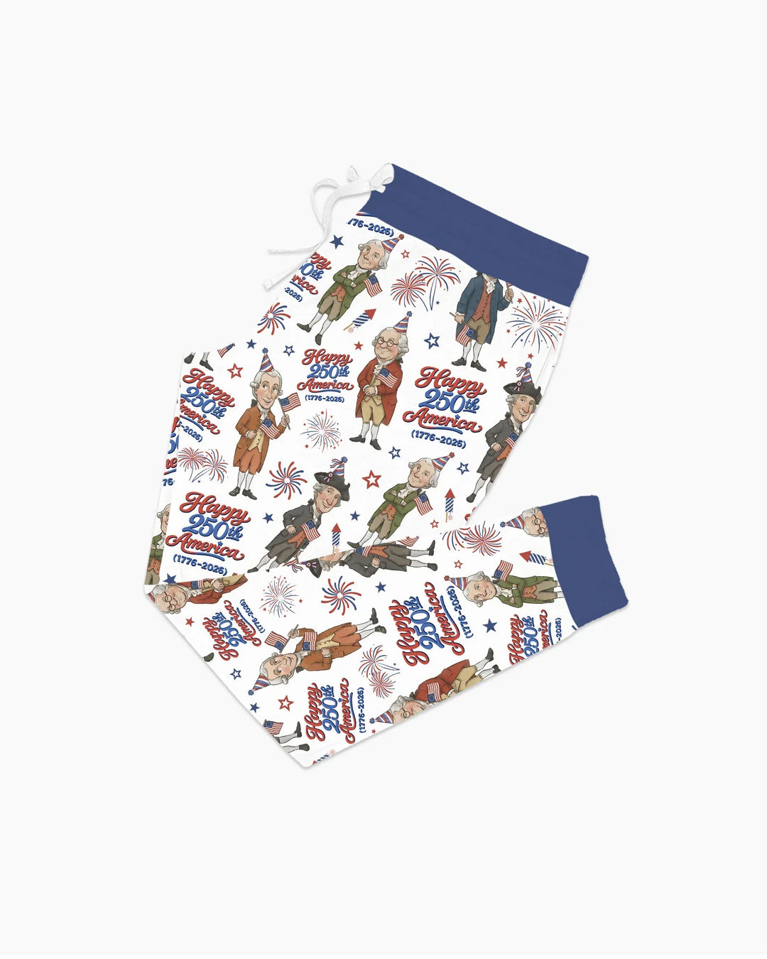 Party Like It's 1776 Family Matching Bamboo Women Pajama Set