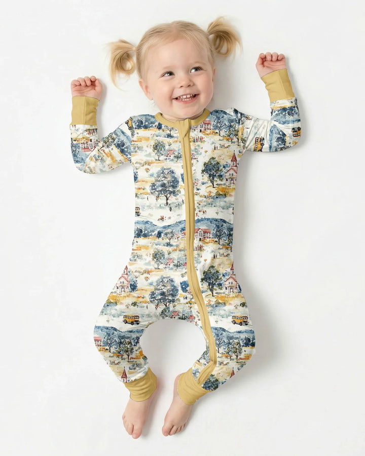 Gerippte Babykleidung mit individuellem Foto - Weich &amp; Skizzenhaft