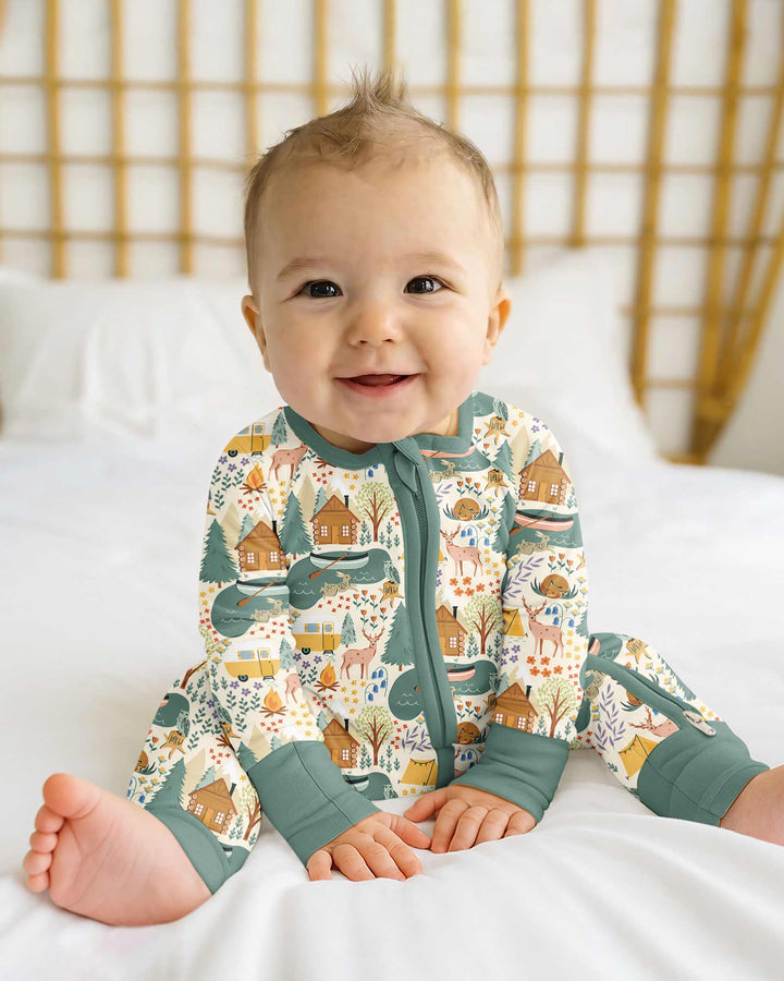 Gerippte Babykleidung mit individuellem Foto - Weich &amp; Skizzenhaft