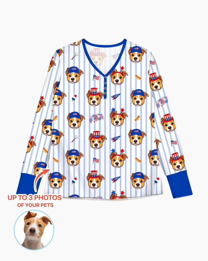 Vorlage Bambus Damen Pyjama Set