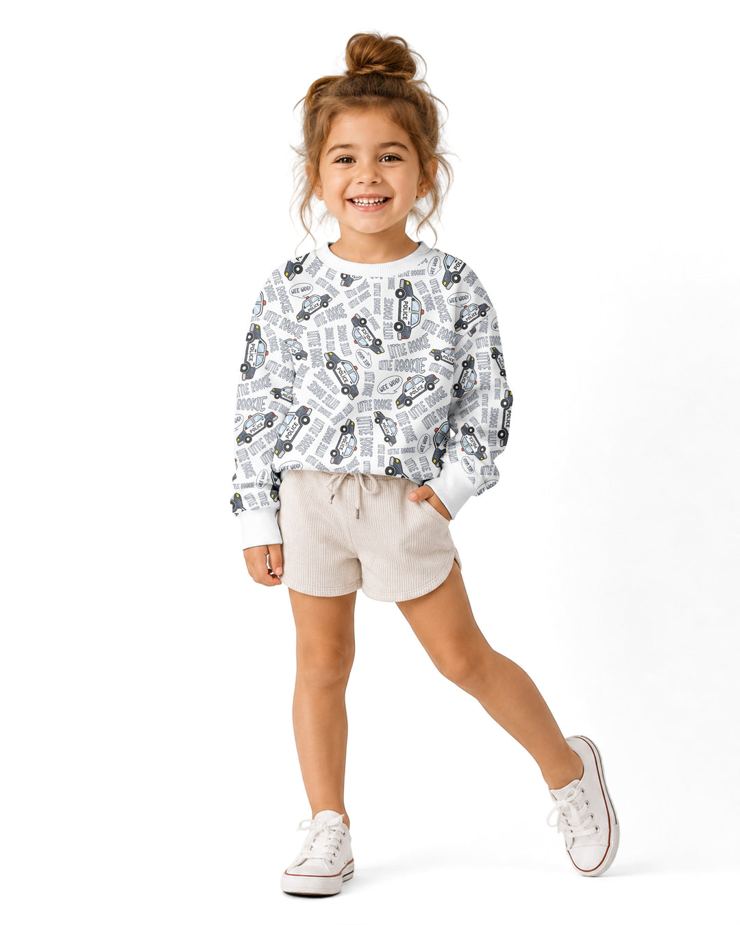 Little Rookie Bambus-Rundhals-Sweatshirt