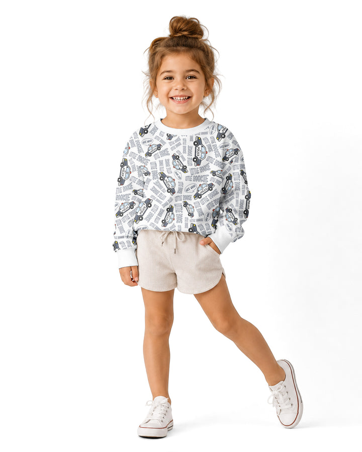 Little Rookie Bambus-Rundhals-Sweatshirt