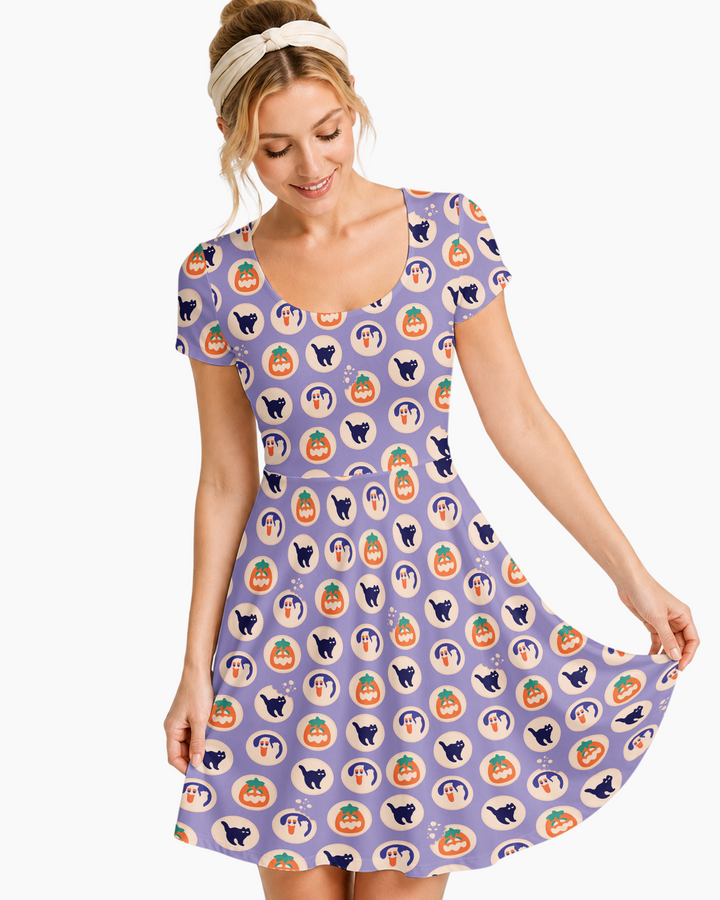 Vorlage Bambus Twirl Kleid