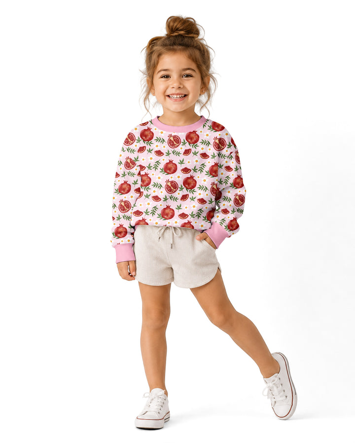 Sweatshirt mit Rundhalsausschnitt aus Bambusfaser