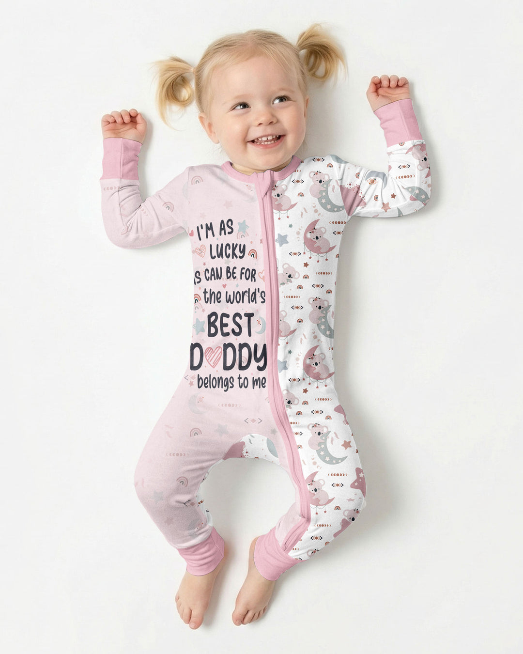The World's Best Daddy Belongs To Me Bamboo Convertible Zippy