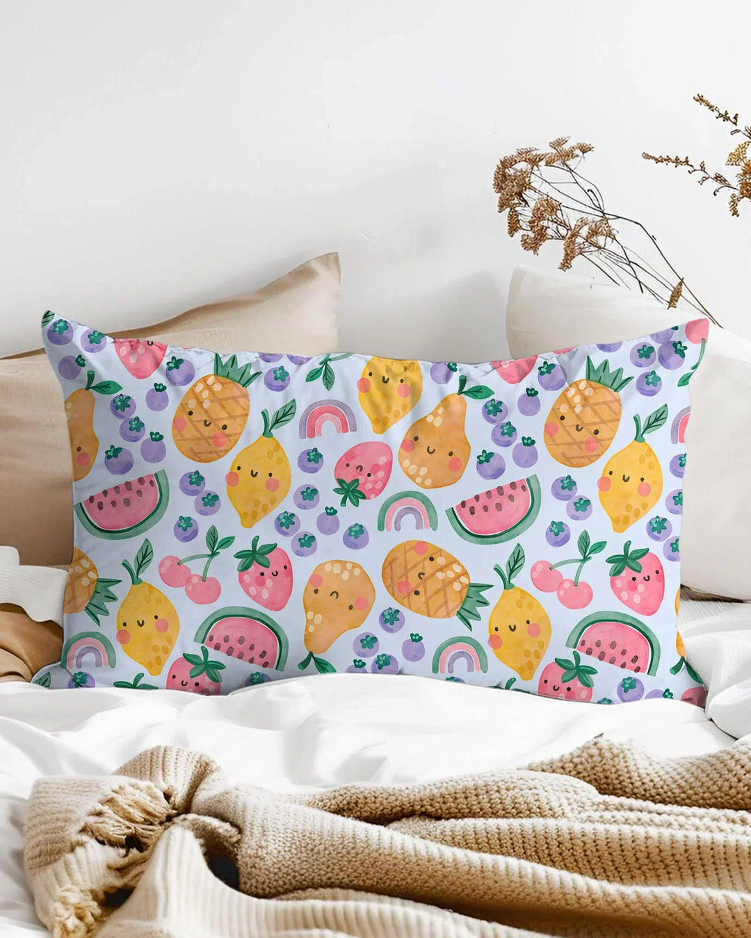 Fruitie Cuties Family Matching Bamboo Pillow Case
