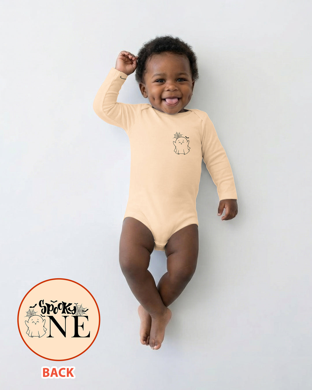Spooky One Birthday First Birthday Halloween Bamboo Bodysuit