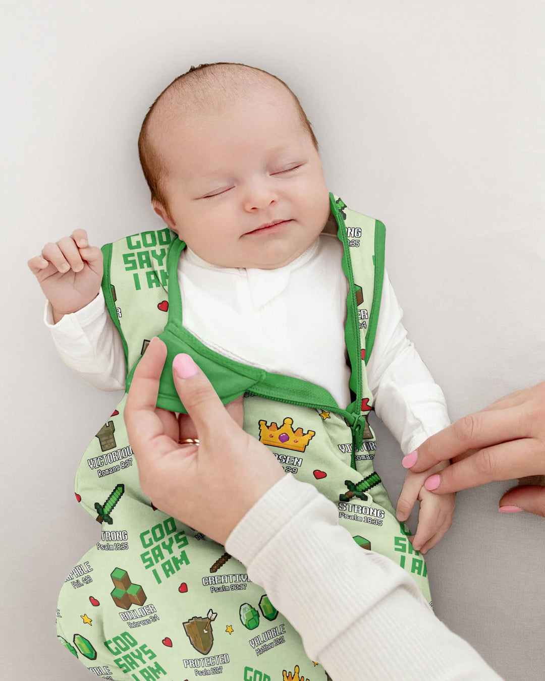 Christian Gamer Bamboo Sleep Bag