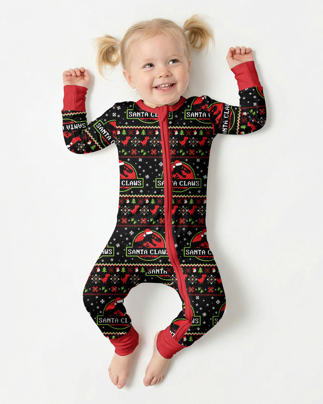 Santa Claws Christmas Bamboo Convertible Zippy