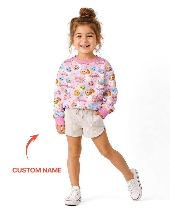 Maßgeschneiderter Bambus Rundhals-Sweatshirt