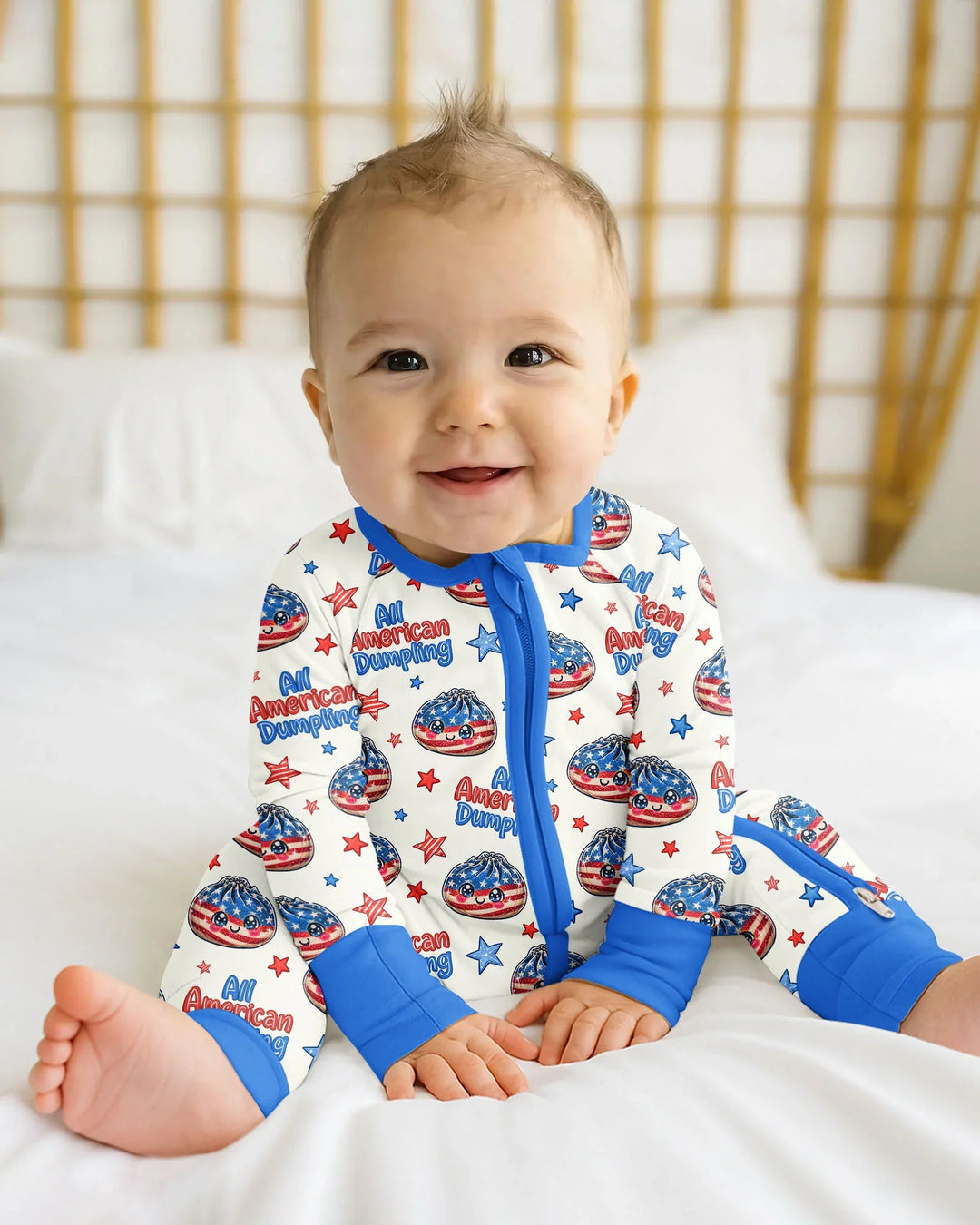 Gerippte Babykleidung mit individuellem Foto - Weich &amp; Skizzenhaft
