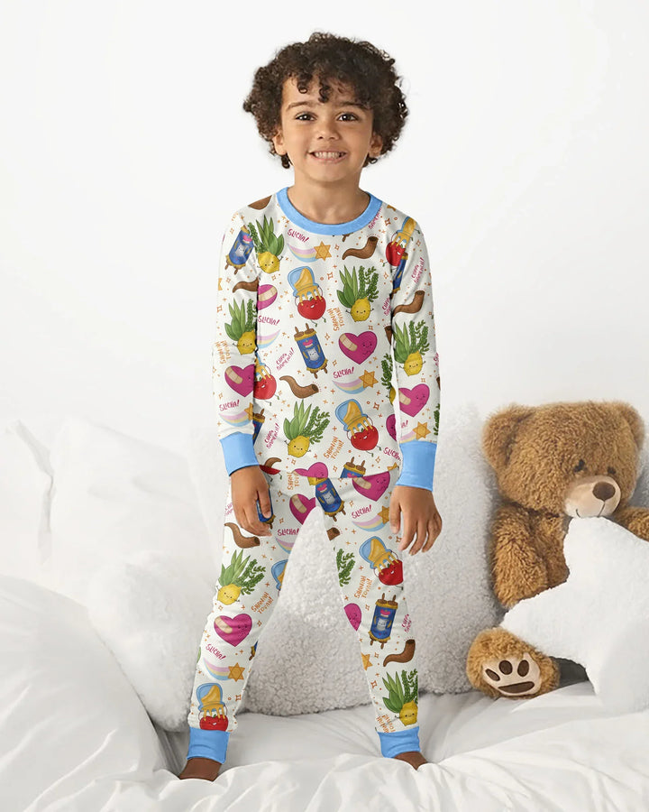 Jewish High Holidays Bamboo Two Piece Long Sleeve Pajama Set