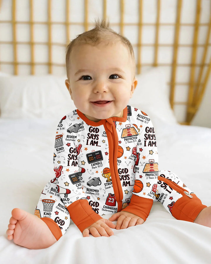 Gerippte Babykleidung mit individuellem Foto - Weich &amp; Skizzenhaft