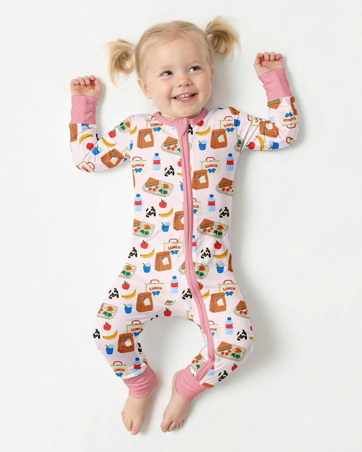 Happy School Lunch Bamboo Convertible Zippy