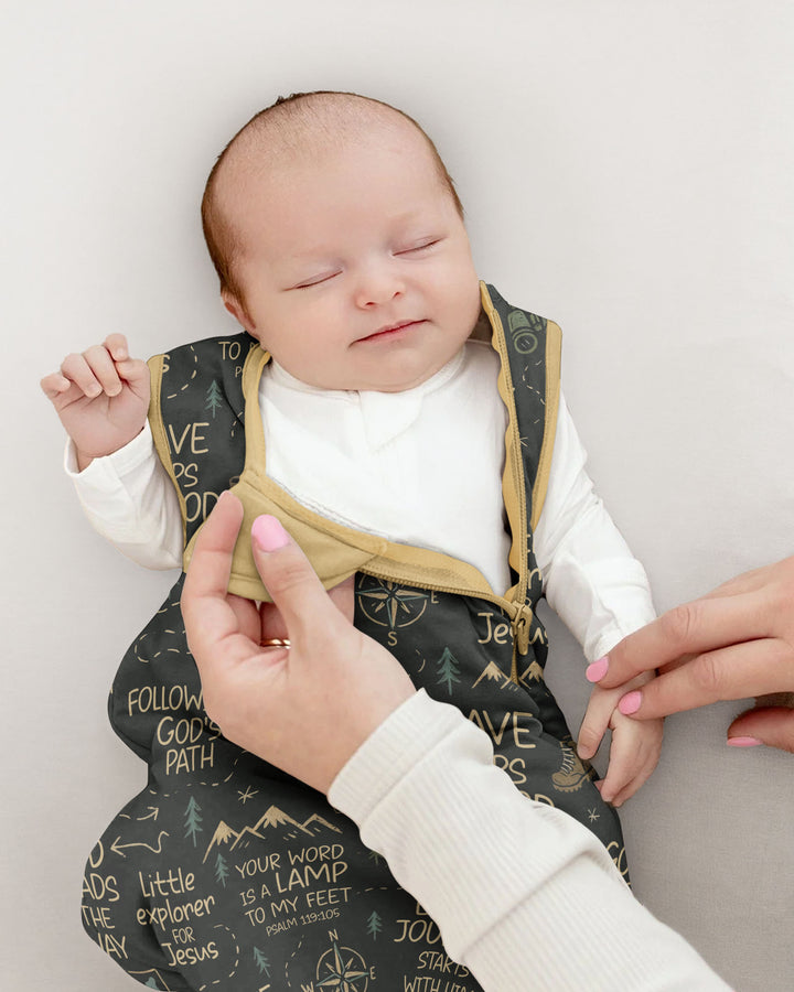Little Explorer God Leads The Way Bamboo Sleep Bag
