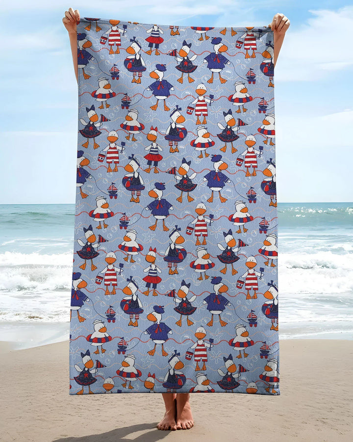 Vorlage Bambus-Strandtuch
