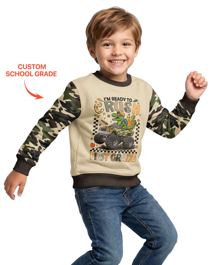 Custom Template Bambus-Rundhals-Sweatshirt