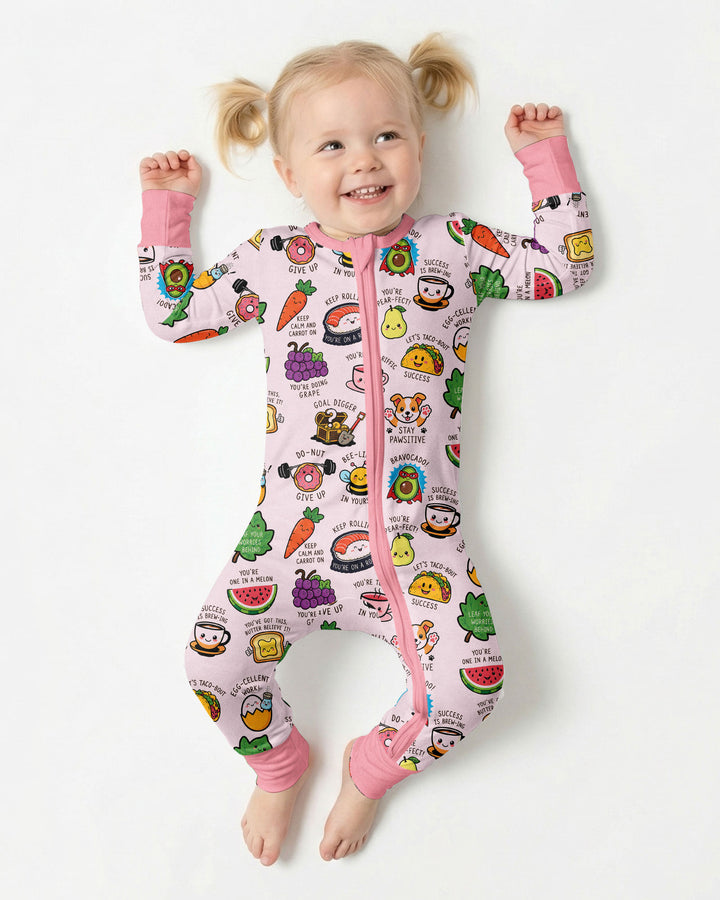 Cute Motivational Puns Bamboo Convertible Zippy