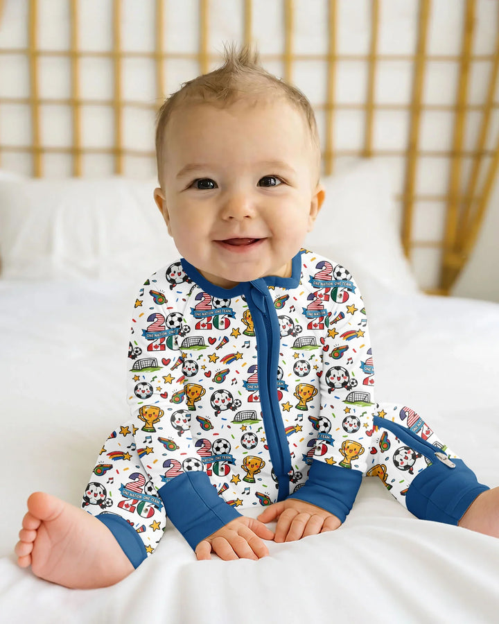 Gerippte Babykleidung mit individuellem Foto - Weich &amp; Skizzenhaft