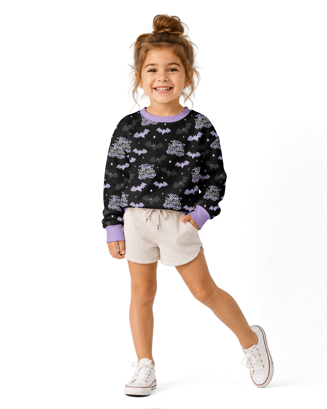 Sweatshirt mit Rundhalsausschnitt aus Bambusfaser
