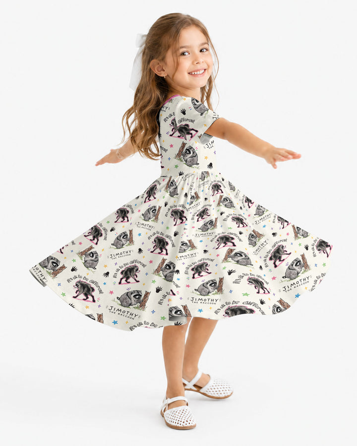 It's Okay to be Jimothy Bamboo Twirl Dress