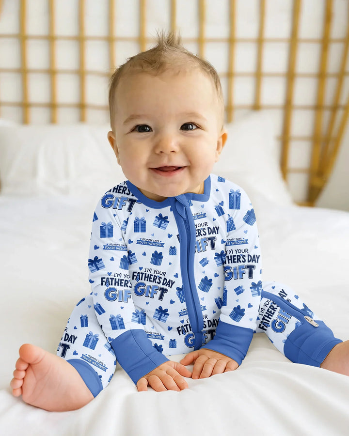 Gerippte Babykleidung mit individuellem Foto - Weich &amp; Skizzenhaft