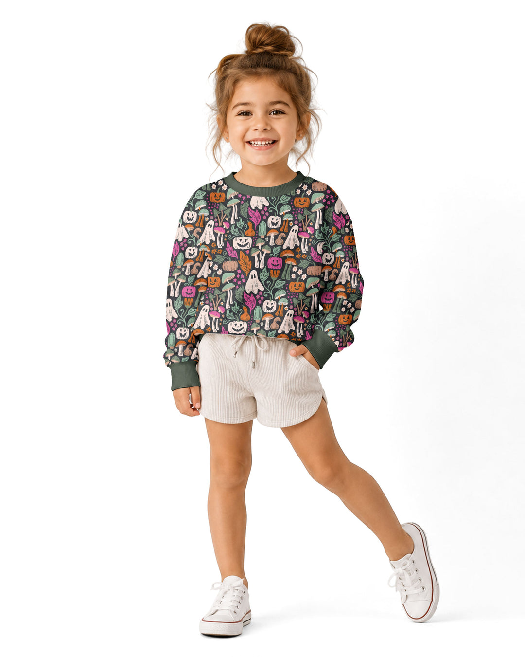 Dark Pumpkin Zona Bamboo Crewneck Sweatshirt