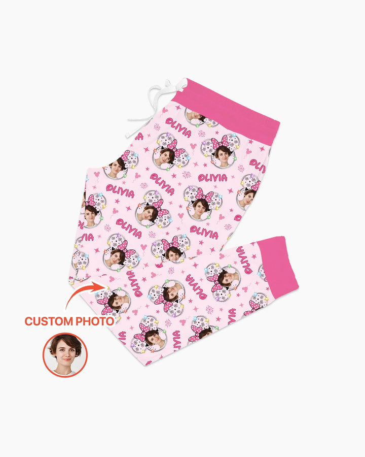 Template Damen Pyjama-Set aus personalisiertem Bambus