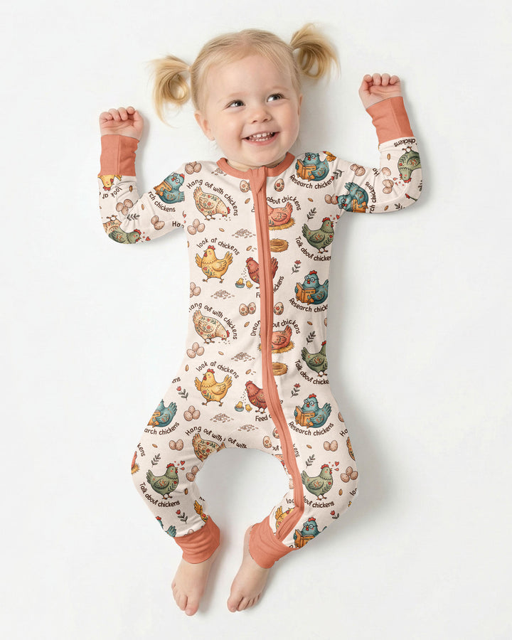 Chicken Lover Bamboo Convertible Zippy
