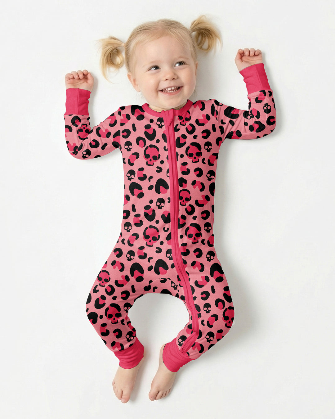 Leopard Skull Bamboo Convertible Zippy