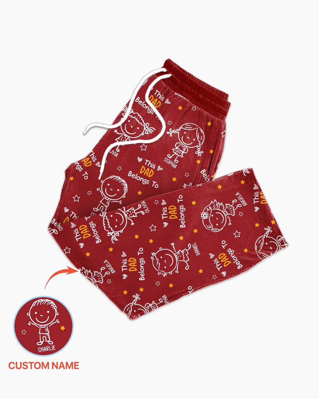 Vorlage Benutzerdefiniertes Herren-Pyjama-Set
