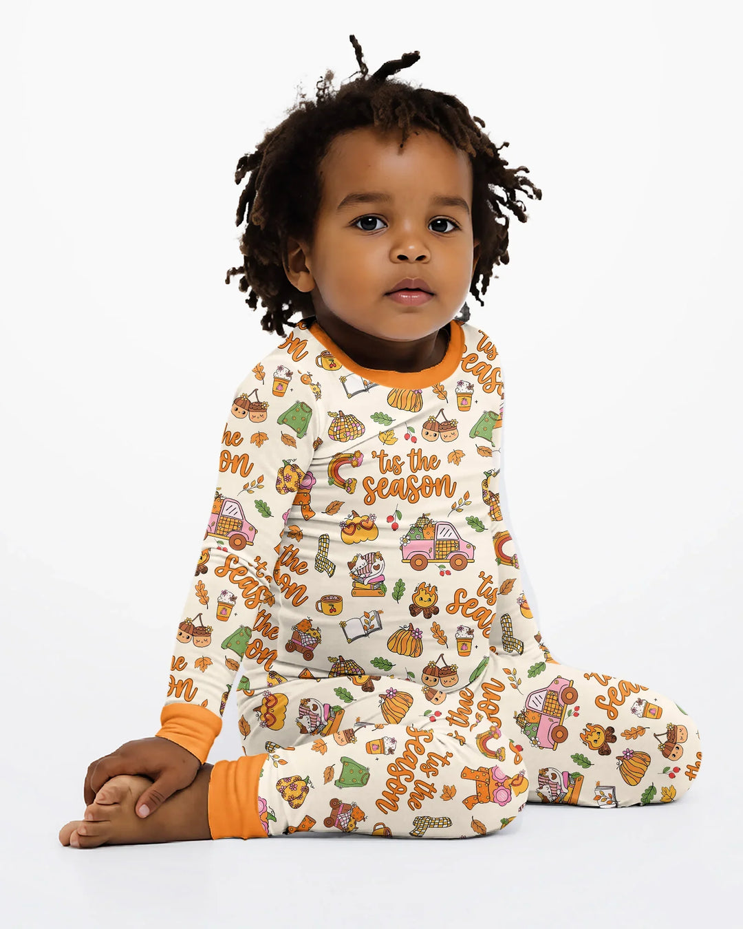 'Tis The Season Bamboo Two Piece Long Sleeve Pajama Set