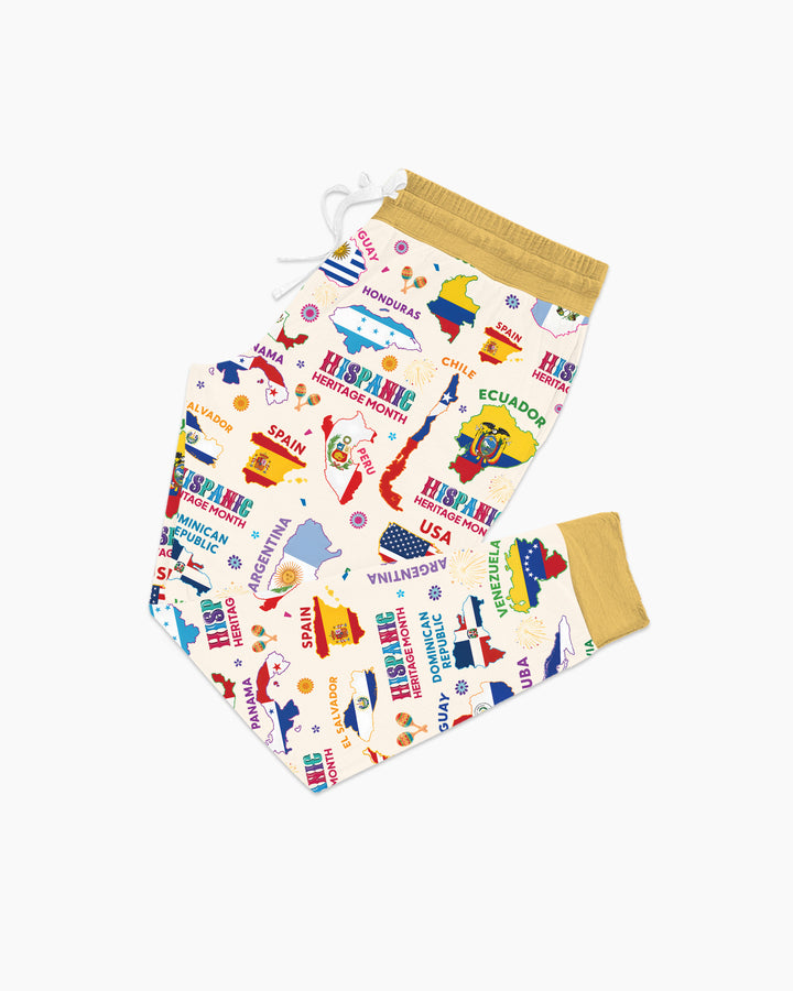 Vorlage Bambus Damen Pyjama Set