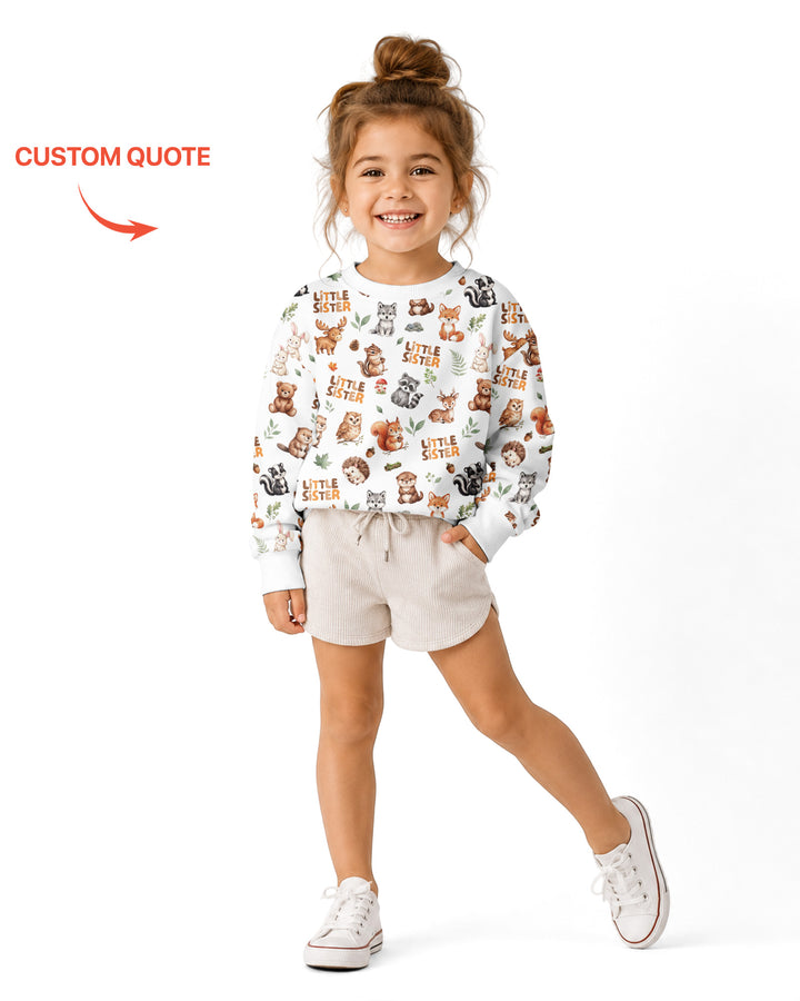 Custom Template Bambus-Rundhals-Sweatshirt