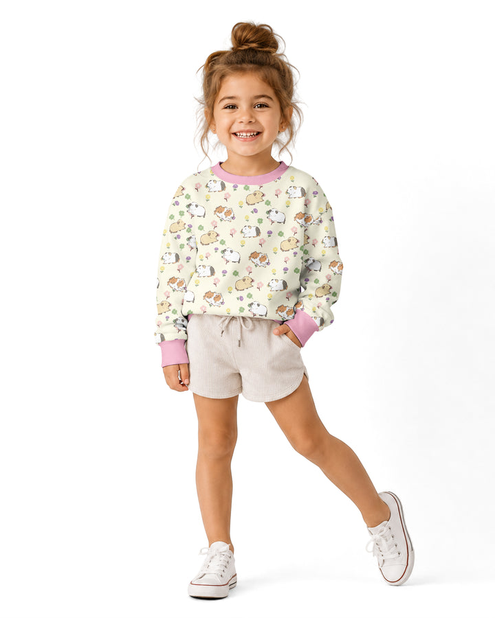 Guinea Pig Garden Bamboo Crewneck Sweatshirt