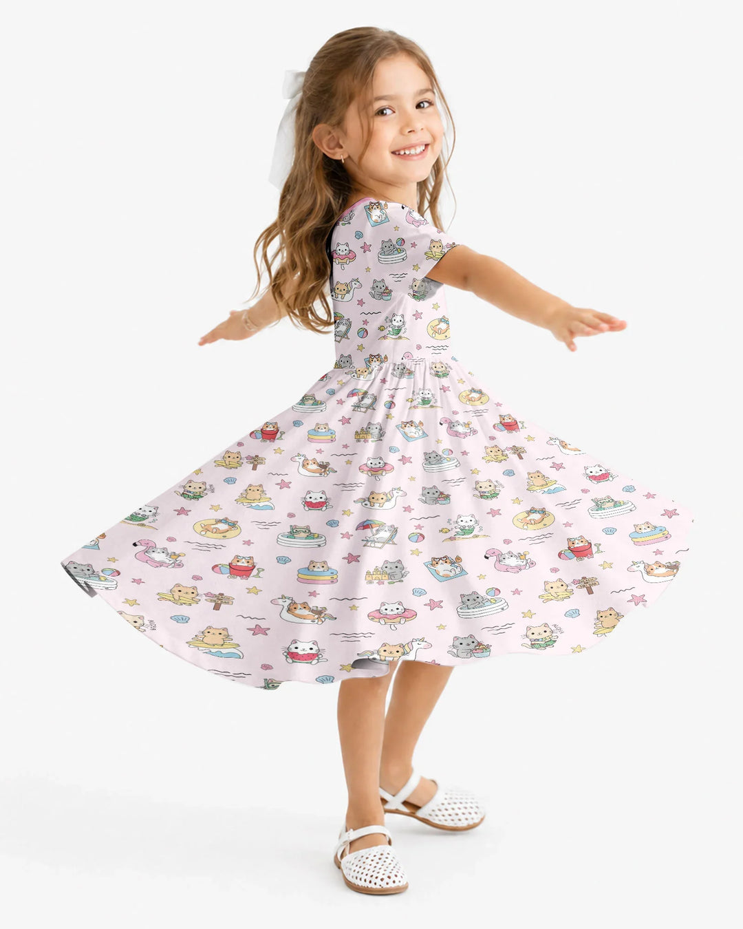 Vorlage Bambus Twirl Kleid