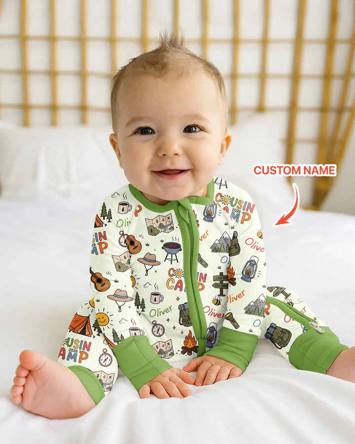 Gerippte Babykleidung mit individuellem Foto - Weich &amp; Skizzenhaft